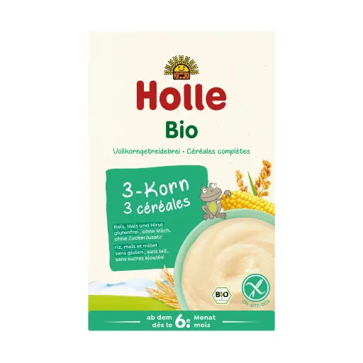 Holle Organic whole grain plate 3 grain 250g