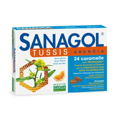 SANAGOL TUSSIS ORANGE Phyto Garda 24 Karamele