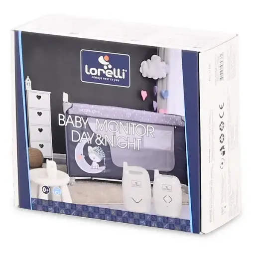 Lorelli Day & Night Wireless Baby Intercom Blue