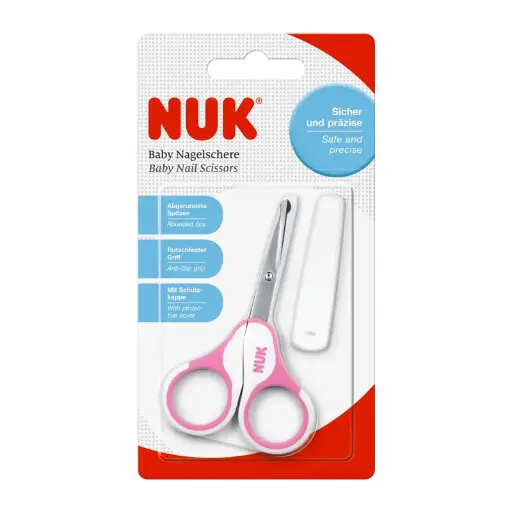Nuk Baby Scissor Pink