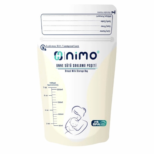 NIMO Breast milk storage bags, 20 bags