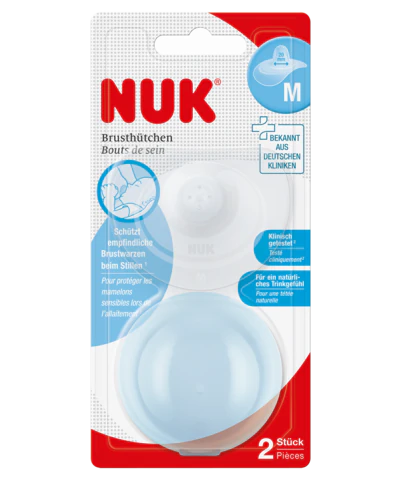 NUK breast hat with protection box