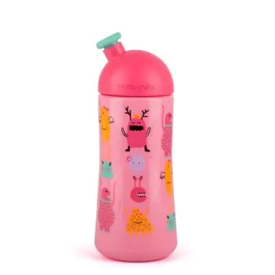Suavinex THIRD bottle with sports drinker FOREST 360 ml Pink