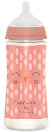 Suavinex Bibéron Premium 360 Ml. The physiological Thetine Sx Pro Silicon. Bibéron Premium Flow Denso. Six Months