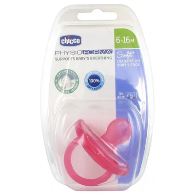 Chicco Physio Soft Physioforma Dummy 16-36m Pink 1 Pc