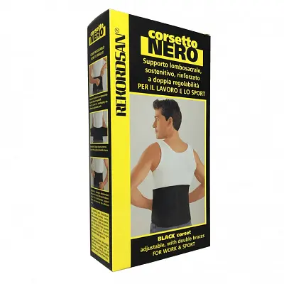 Rekordsan Corsetto Nero Cm 27 3