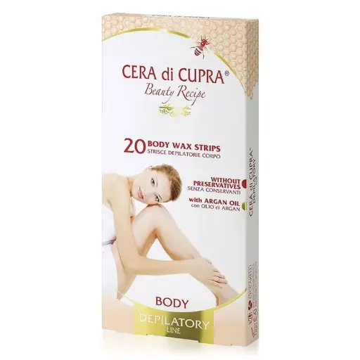 Cera Di Cupra Body Wax Strips 20 Pieces