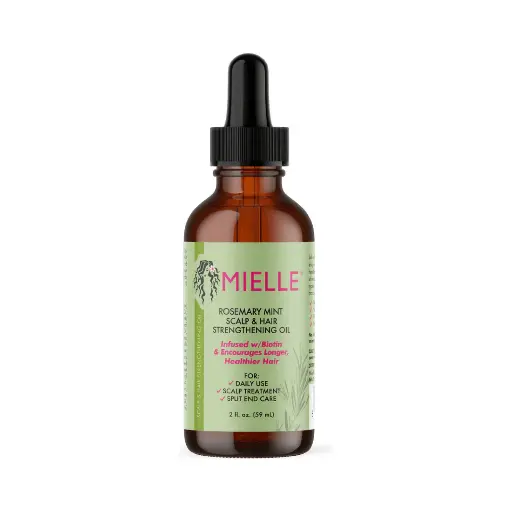 Mielle Rosemary Mint Scalp & Hair Oil 2oz, clear 59ml