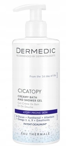 Dermedic CICATOPY Creamy Shower and Bath Gel 300 Ml