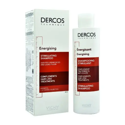 VICHY DERCOS ENERGY+ STIMULATING SHAMPOO 200 MLX 1
