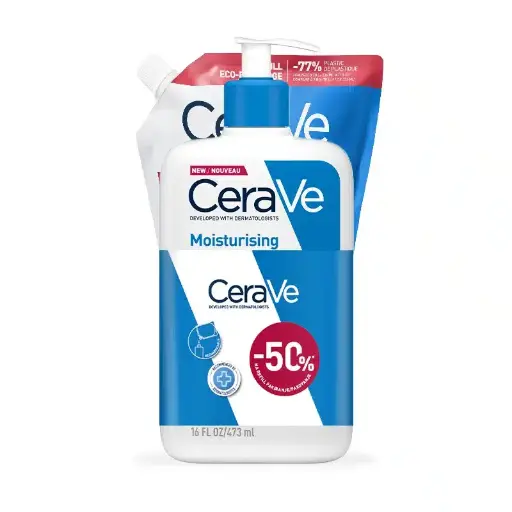 CeraVe Moisturizing Lotion 473ml + Refill pack -50% 473ml PROMO