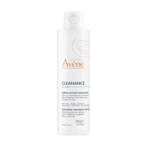 Avène Cleanance Hydra Soothing Cleansing Cream 200ml