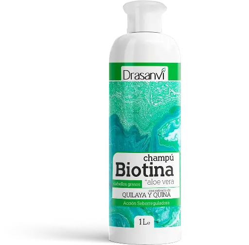 Drasanvi Biotina and Aloe Vera Cabello Graso 1 L
