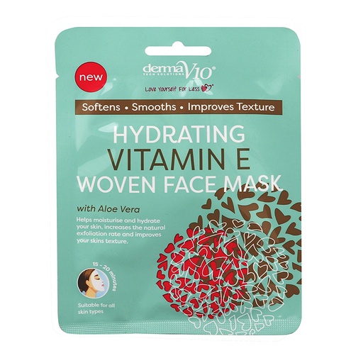 DermaV10 Hydrating Woven Face Mask