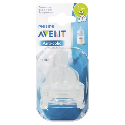 Philips Avent Anti-colic 2 Dummy Anti-colic 1m+ 2 Pc