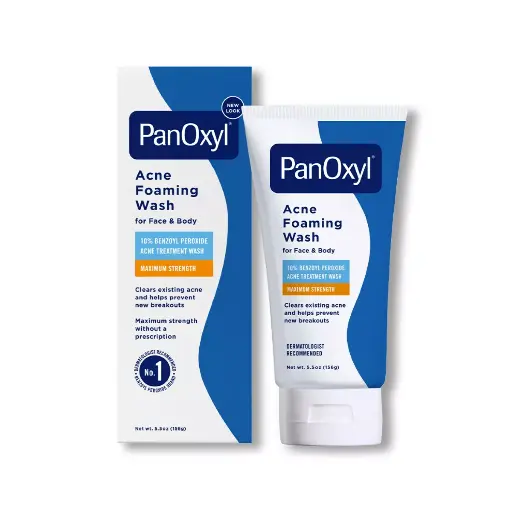 PanOxyl Acne Foaming Wash 5.5 Oz (156g)