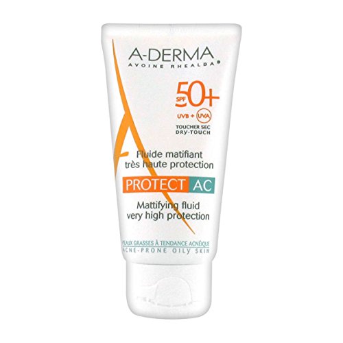 A-derma Protective Mattifying Fluid SPF 50+ Protect AC 40 Ml