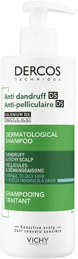 Vichy Dercos Anti-Dandruff DS Shampoo for Normal-Oily Hair 390 ml