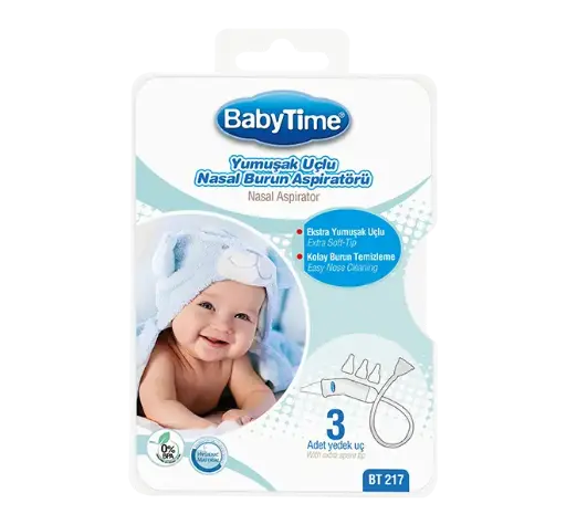 BABYTIME SOFT TIP NOSE ASPIRATOR