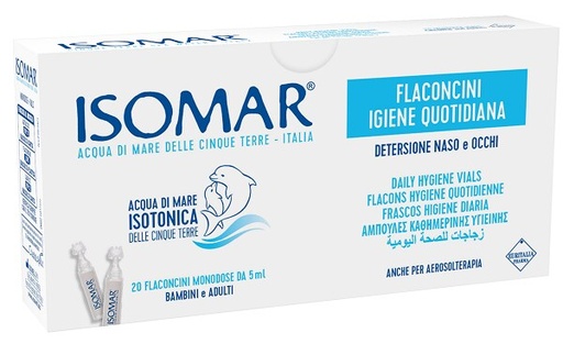 Isomar Flaconcini Isotonic Solution Daily Hygiene 20 vials x 5 ml