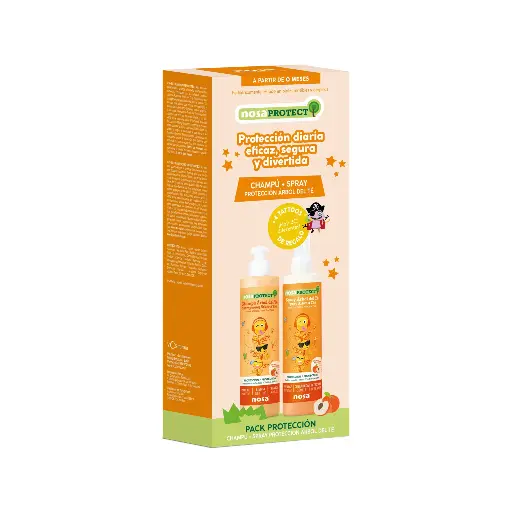 Nosa Protect Duo Pack Peach (Shampoo & Spray)