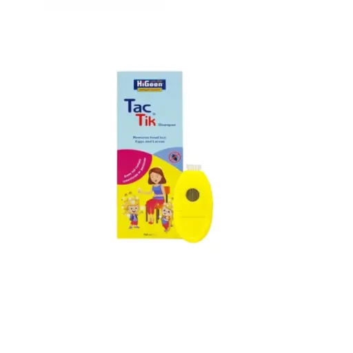 HiGeen Tac Tik Spray 150ml +Metallic anti-lice comb
