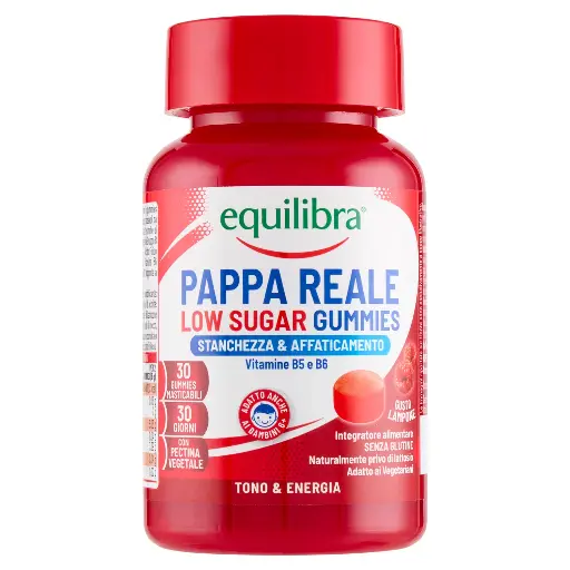 Equilibra Pappa Reale Low Sugar Gummies 30 gummies