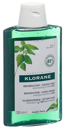 Klorane Nettle Purifying Shampoo for Oily Hair 200 Ml