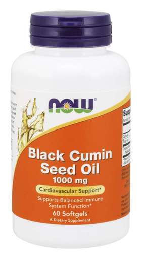 NOW Foods Black Cumin Seed Oil 1000mg - 60 Softgels
