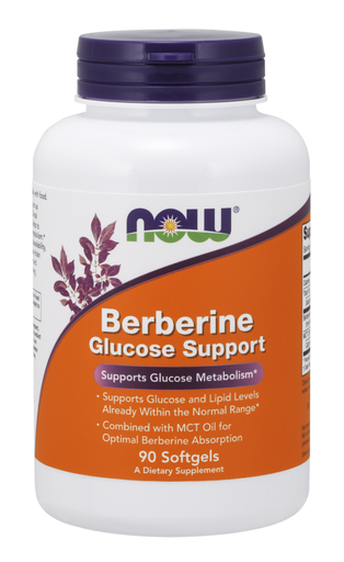 NOW Foods Berberine Glucose Support - 90 Softgels