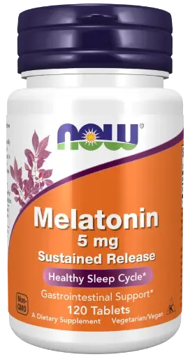 NOW Foods Melatonin 5mg