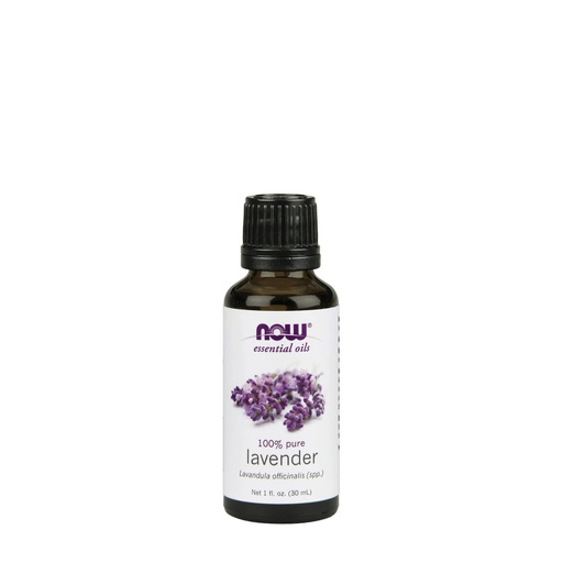 NOW Foods Lavender Essential Oil 100% Pure 1oz (30ml)