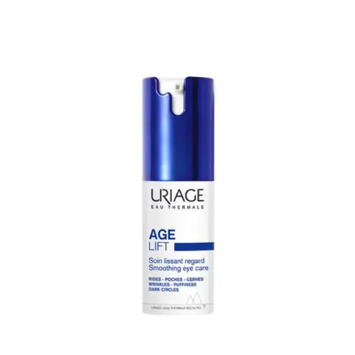 Uriage Age Lift Smoothing Eye Care Eye Treatment for Minimising Fine Lines with Retinol 15 Ml