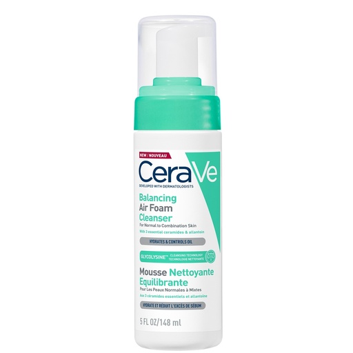 CeraVe Balancing Air Foam Foaming Facial Cleanser 150ml