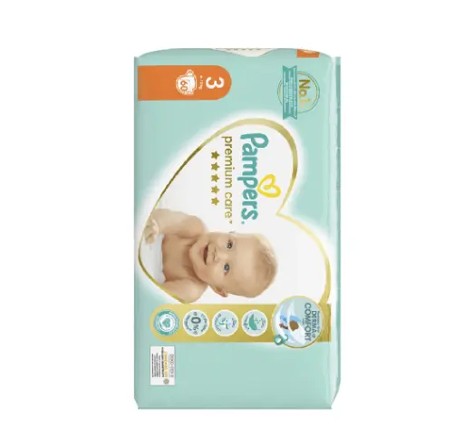 Pampers Premium Care 3 (6-10 kg) x 60 pcs