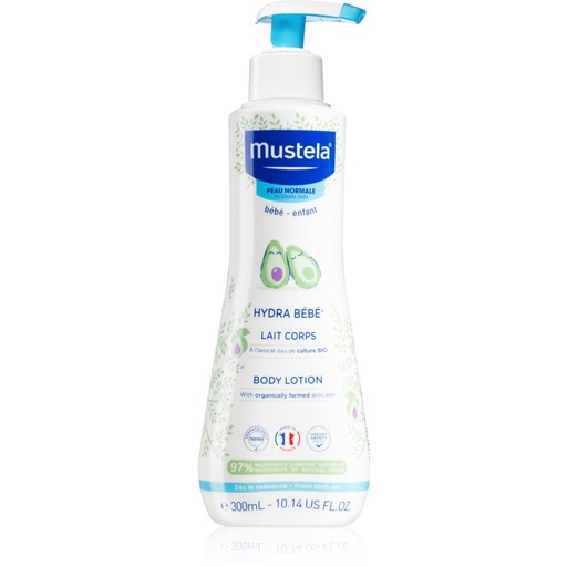 Mustela Bébé Hydra Bébé Hydrating Body Lotion for Baby’s Skin 300 Ml