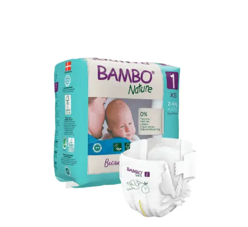 BAMBO NATURE 1 2-4 KG/ 22 PCS