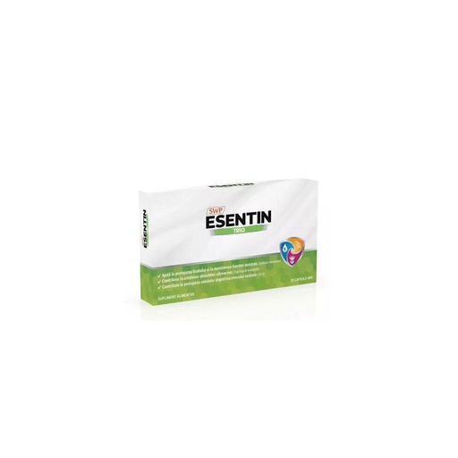 Esentin Trio, 30 Capsules , the Normal Functioning of the Liver.