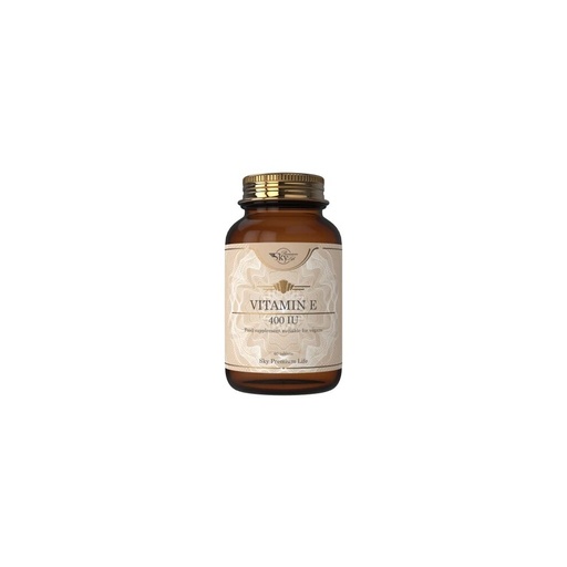 Vitamin E - 60 Vitamin E Tablets 400IU for the Protection of Cells from Oxidative Stress - Vitamin E Supplement, 2 Month Supply