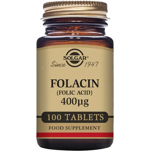 Solgar Folacin (Folic Acid) 100 Tablet